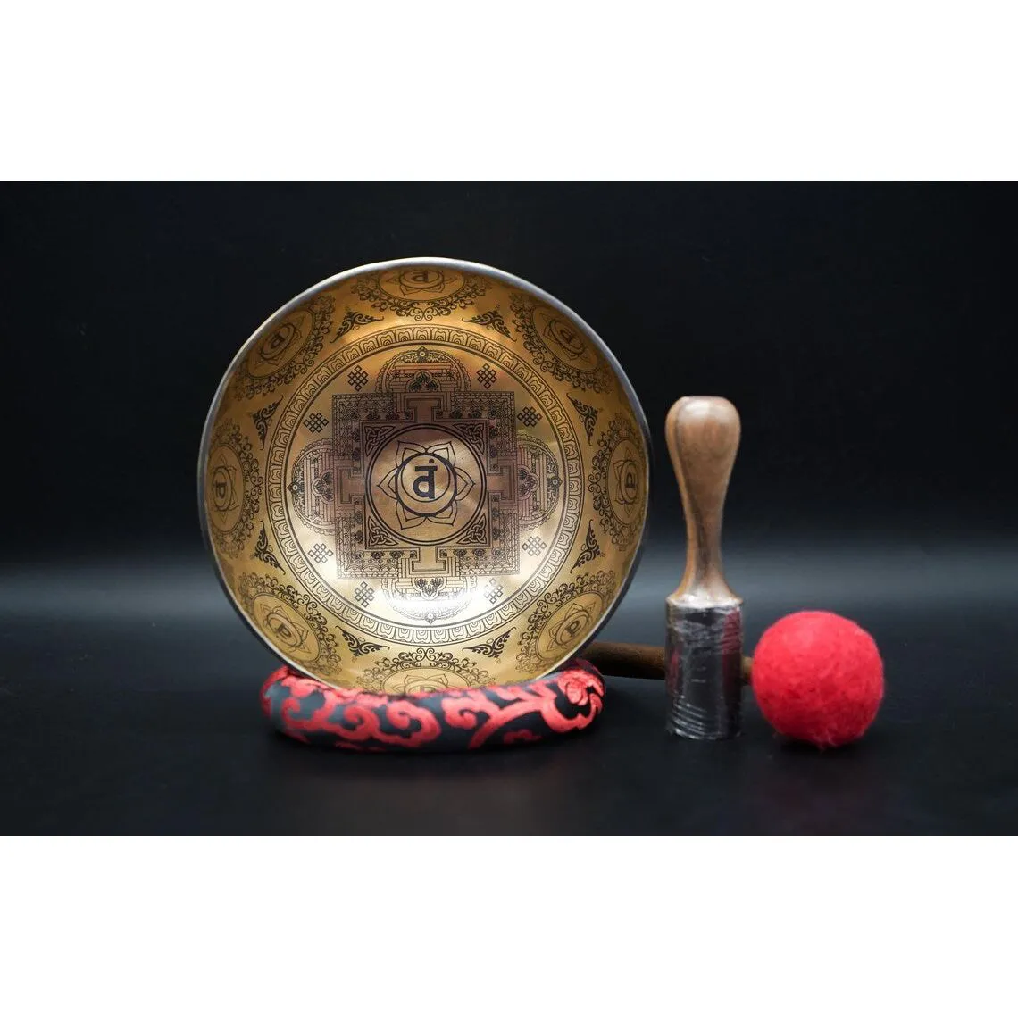 Mantra Mandala Carved Singing 