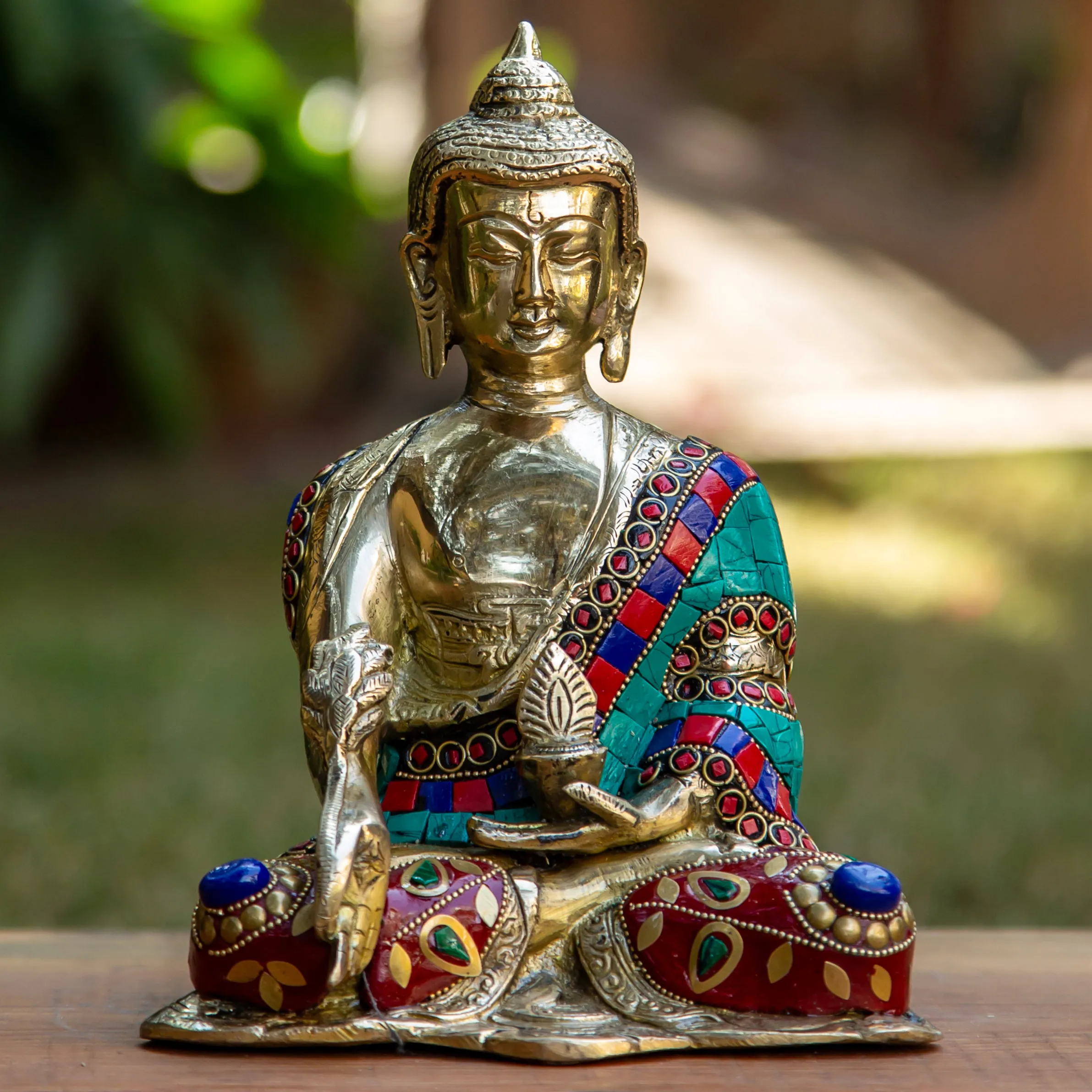 Medicine Buddha Pure Bronze St